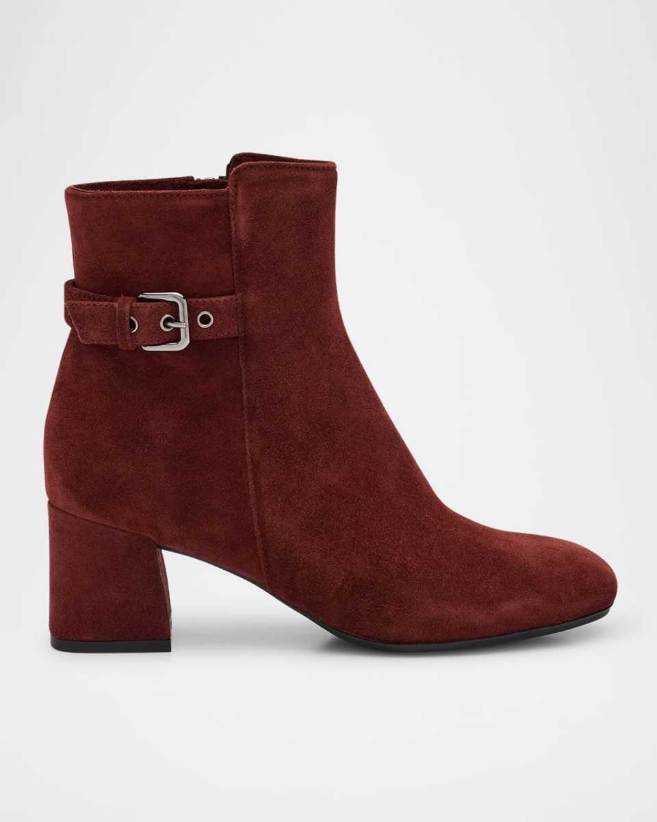 Jeff Waterproof Suede Booties